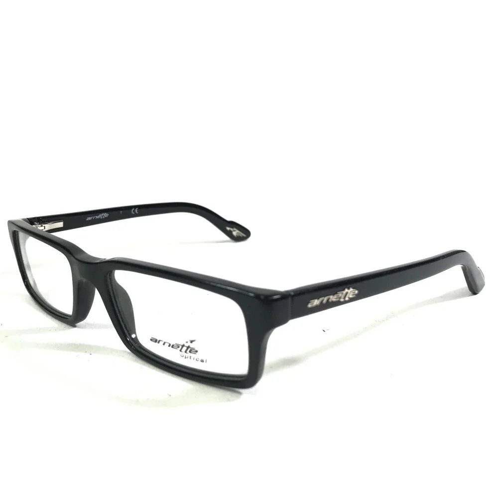 Arnette MOD.7035 1143 Eyeglasses Frames Black Rectangular Full Rim 50-17-130